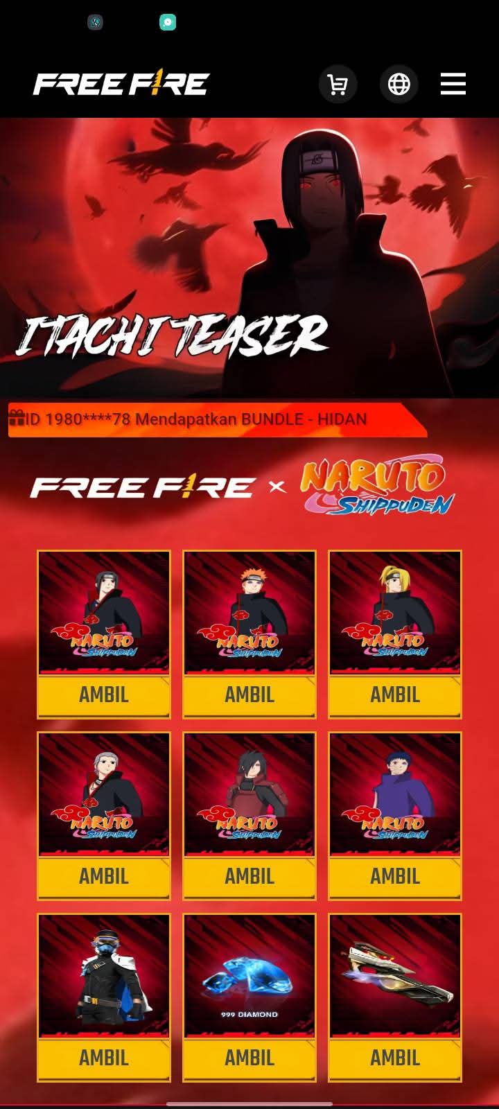 FF BUNDLE ITACHI