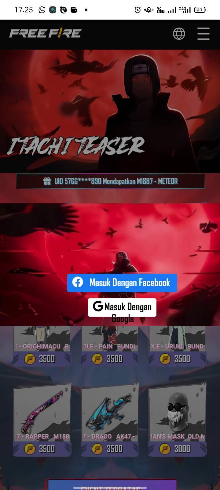 FF BUNDLE ITACHI 2